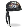 thumbnail image 4 of Hot Leathers Authentics Bikers Premium Headwraps, BORN FREE EAGLE POW, "Never Forget" - HEADWRAP en Microfibre de Haute Qualité, 4 of 7
