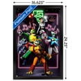 thumbnail image 3 of Five Nights at Freddy's: Security Breach - The Band Wall Poster, 14.725" x 22.375" Framed, 3 of 5
