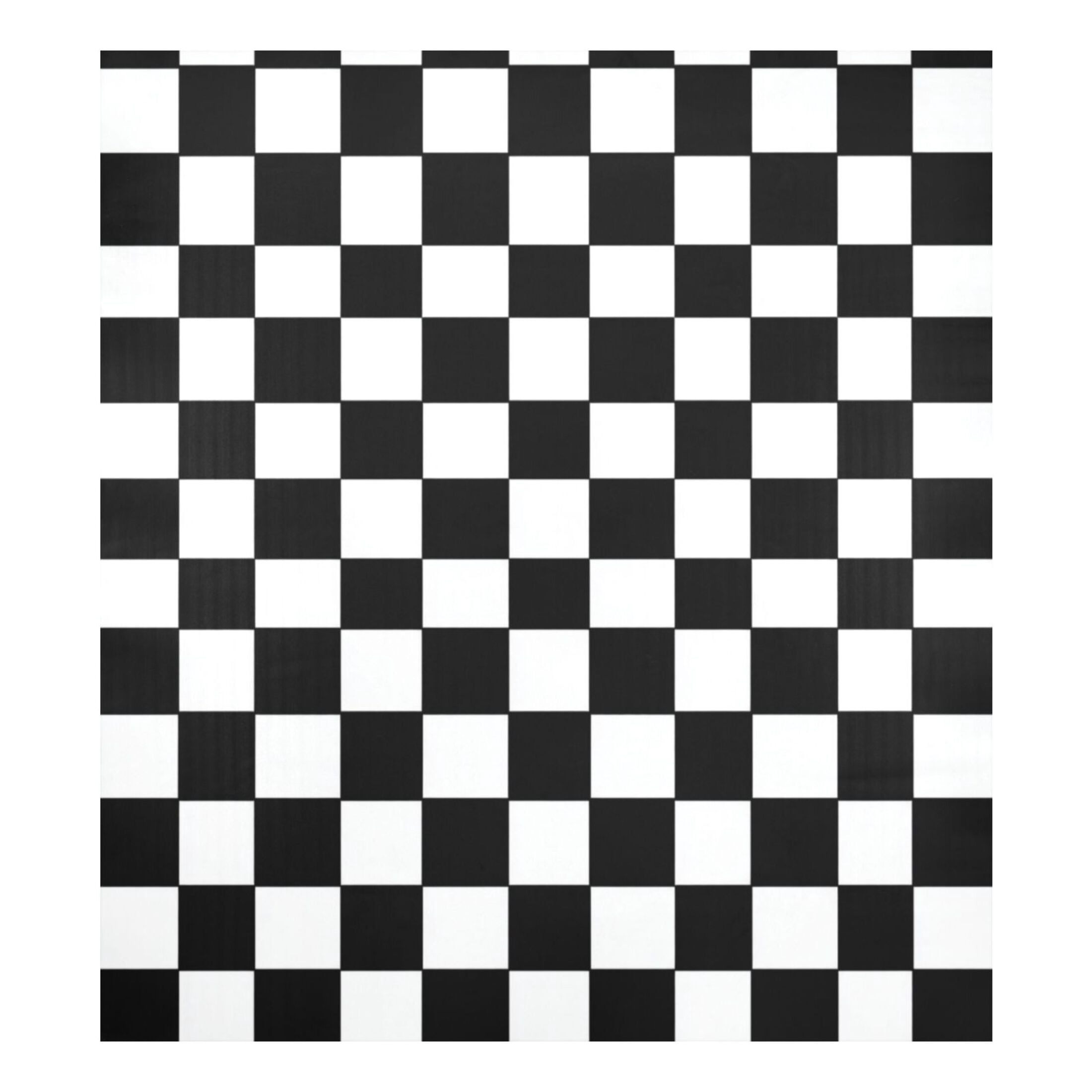 Dishwasher Magnetic Refrigerator Magnet Cover Sticker Home Decorative 23"x26" Classic Black-and-white Checkered Pattern