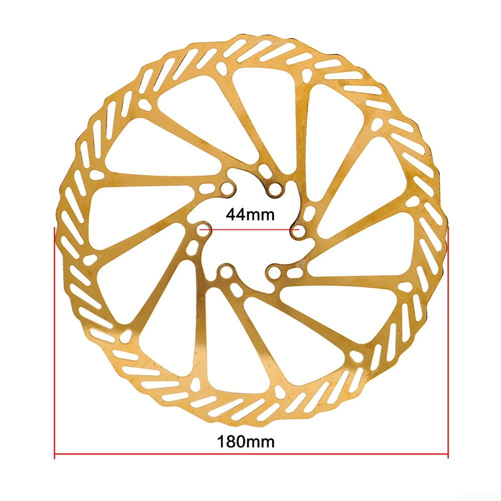 Bike Disc Brake Rotor 160/180/203mm Hydraulic Disc Pad With 6 Bolts For Alivio