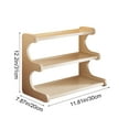 thumbnail image 3 of InsCrazy Desk Organizer Wooden Mug Rack Countertop Coffee Cup Rack Mug for Living Room, Bedroom, Office, Home Workshop, 3 of 6