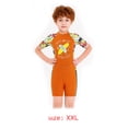 thumbnail image 3 of Soidarity Traje de neopreno para niños, ropa de baño gruesa para mantener el calor, ropa de baño cómoda para niños, ropa de buceo para usar en la Deportes acuáticos Naranja XXL Soidarity OD003684-10, 3 of 6