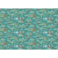 thumbnail image 1 of Ahgly Company Indoor Rectangle Patterned Turquoise Green Area Rugs, 3' x 5', 1 of 6