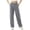 Gray, variant on BADHUB Womens Dress Pant Pleat Business Casual High Waisted Pant Fashion Offic Slack Solid Color Trousers Coffee M