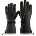 thumbnail image 1 of Advancent 1 par de guantes impermeables para ciclismo de invierno, guantes cálidos para bicicleta con pantalla táctil, guantes para bicicleta Ciclismo negro+reflectante L, 1 of 6