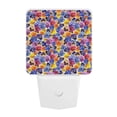 thumbnail image 5 of Goofa The Garden Tricolor Pansy Flower Night Light, Plug-in, Dusk to Dawn Sensor, Warm White, Ambient Lighting, Ideal Kids Adults Nightlight-US, 5 of 9
