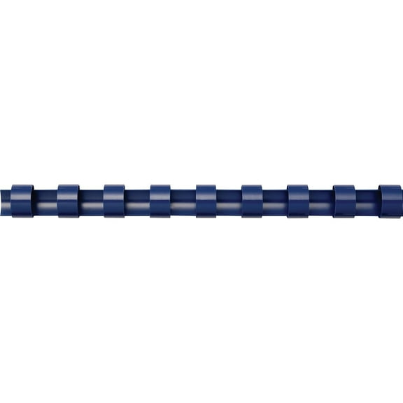 Fellowes Binding Combs Plastic - Navy 3/4" 100Pk,dds Must Be ordered In Multiples Of Cas