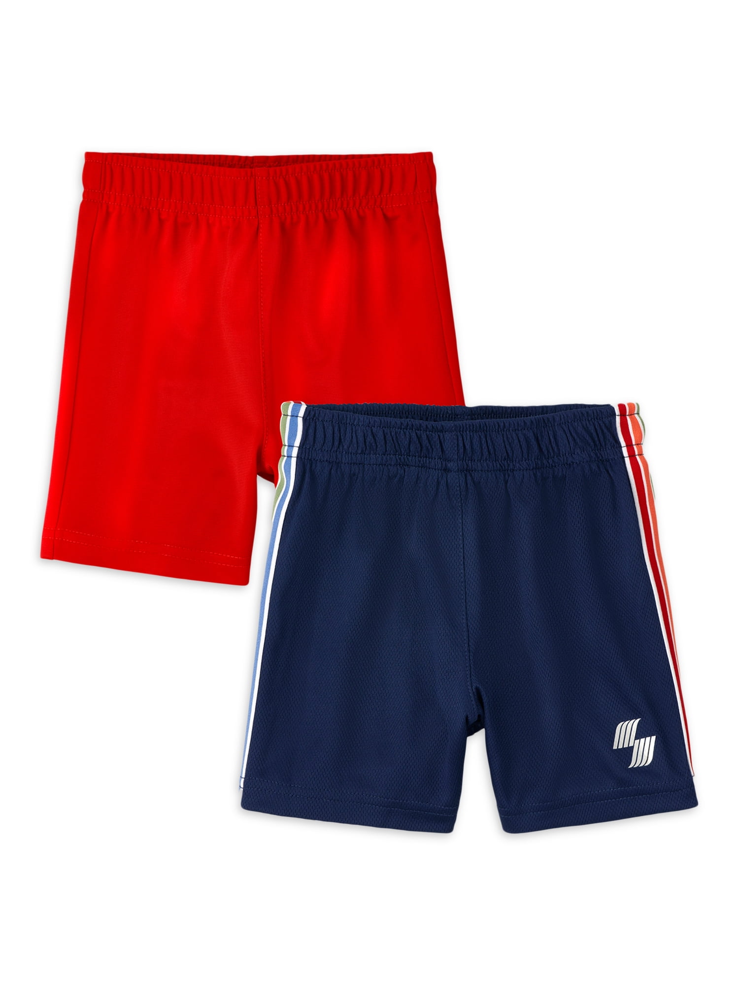 The Children's Place Baby and Toddler Boys Shorts 2Pack, Sizes 6Months