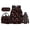 Black Red Cherry, variant on Garronmavis Dark Sky Thunder Flame Giant Crocodile Children Backpack Combo, 17 Inch Prehistoric Dino Reptile School Bag with Thermal Lunch Pack, Pen Case and Drink Bottle Holder