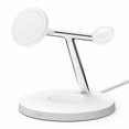 thumbnail image 4 of Belkin BoostCharge Pro 15W MagSafe Wireless Charger 3-in-1 White, 4 of 5