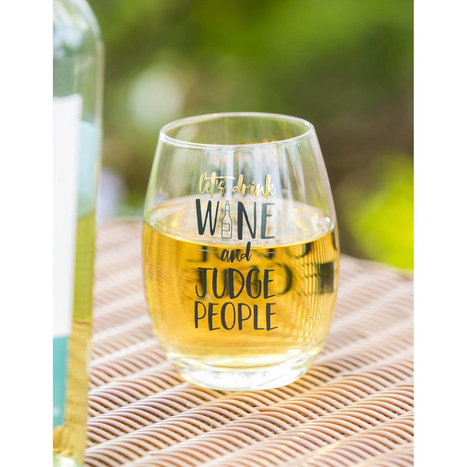 Vinglacé: Stemless Wine Glass - White