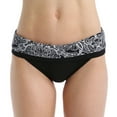thumbnail image 3 of Panache MONOCHROME Santorini Fold Bikini Swim Brief, US Medium, UK 12, 3 of 4