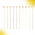 thumbnail image 4 of CIMAXIC 10 Pcs Rattan Reed Sticks Straight Natural Fragrance Reed Diffuser Aroma Oil Diffuser Rattan Sticks with Wooden Bead (Ivory),8.27"X0.51"X0.51", 4 of 5