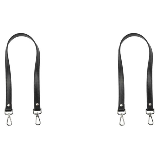 Baohd Bag Accessories Classic Bag Strap PU Leather Craftsmanship Multi-Color Options Shoulder Bag Strap Shoulder Strap black 2Set