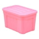 thumbnail image 4 of Caja de almacenamiento en miniatura a escala 1/12, miniorganizador de adornos artesanales con tapa para mesa de arena Rosa, 4 of 9