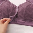thumbnail image 4 of Loopsun Womens Bra Plus Size, Bras for Women, Woman's Embroidery Thin Style Breathable Large Size Bra without Steel Rim Purple XL, 4 of 4