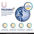 thumbnail image 6 of U Style Antimicrobial Acrylic Clipboard with Microban ®, 12.44" x 8.89", Low Profile Clip, White, 6 of 8