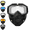 Clear, variant on A Full-Face Goggle, Anti Fog HD Lens Windproof Dustproof Riding Mask, Detachable Dirt Bike Goggles for Adults Cycling Motocross and Outdoor Sports