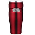 thumbnail image 2 of 7" Cranberry Red Thermos Stainless Steel King Travel Tumbler 16 Oz., 2 of 5