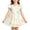 X207 White2, variant on Bysome Girls Dress First Day of School Cartoon Print Short Sleeve Crew Neck Dresses Back to School Soft Girls Dress Size 18-24 Months Black