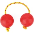 thumbnail image 1 of Double Pumpkin Percussion Instruments Balls Rattle African Instrument Music Shaker (red), 1 of 5