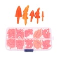 thumbnail image 2 of 160pcs Miniature Winter Snowman Craft DIY Plastic for Miniature Snowman Dolls, 2 of 8