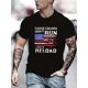 thumbnail image 1 of Camiseta con gráfico estadounidense para hombre: diseño atrevido y divertido, talla grande e informal para verano, ideal para fitness y tiempo libre. Camiseta elegante para adultos, hombres, mujeres,, 1 of 6