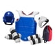 thumbnail image 2 of Conjunto de equipo de entrenamiento de karate de 6 piezas (material EVA y PU): incluye protector de cabeza y pecho. S, 2 of 9