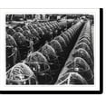 thumbnail image 2 of Historic Framed Print, Women aircraft workers finishing transparent bomber noses for fighter and reconnaissance planes at Douglas Aircraft Co. plant in Long Beach, Calif., 17-7/8" x 21-7/8", 2 of 9