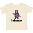 thumbnail image 3 of Inktastic Bahamas Surfing Bear Girls Baby T-Shirt, 3 of 5