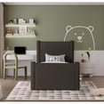 thumbnail image 4 of Meridian Furniture Elias Brown Boucle Fabric Twin Bed, 4 of 9