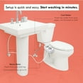 thumbnail image 4 of BUTT BUDDY Spa - Cool & Warm Water Sprayer Bidet Toilet Attachment, 4 of 9