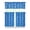 White-257, variant on Kids Cartoon Car Kitchen Curtains Tier and Valance Set, Truck Tractor Excavator Fire Truck Construction Vehicle Pattern, Rod Pocket Window Curtain Set for Nursery or Playroom