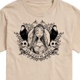 thumbnail image 2 of Corpse Bride - Bride Portrait with Crows & Skulls - Men's Short Sleeve Graphic T-Shirt, 2 of 5