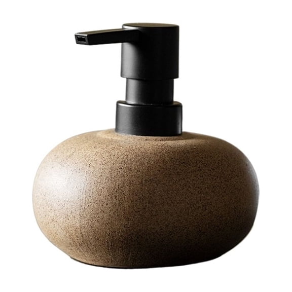 300ml Refillable Lotion Pump Bottles Ceramic Soap Dispensers For Dish Soap, Lotion