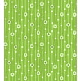 thumbnail image 3 of Irish Duvet Cover Set, Trifolium on Vertical Wavy Stripes with Dots Luck Fortune, Decorative 3 Piece Bedding Set with 2 Pillow Shams, King Size, Lime Green White, by Ambesonne, 3 of 3