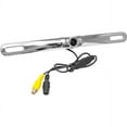 thumbnail image 2 of PYLE PLCM18SC - License Plate Rear View Camera - Built-in Distance Scale Lines Backup Parking/Reverse Assist Waterproof Adjustable Slim Bar Cam w/ 420 TVL Resolution & RCA Output Zinc Metal Chrome, 2 of 8