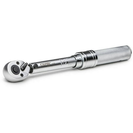 UPC: 0886352312004 | Capri Tools 31200 20-150 Inch Pound Industrial Torque Wrench  1/4   Matte Chrome