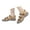 Khaki, variant on Women's Sport Sandals Open Toe Beach Water Sandal Arch Support Casual Athletic Slip on Shoes