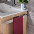 thumbnail image 2 of Bathroom Towel Rack Without Drilling Self Adhesive Towel Rack Stainless Steel 37cm, 2 of 5