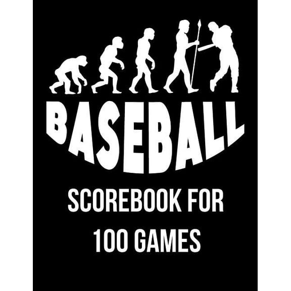 Baseball: Scorebook For 100 Games (Paperback)