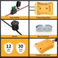 thumbnail image 2 of Adaptador Power Wheel Kzreect para batería Dewalt de 20 V, paquete de 2, 2 of 7