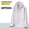thumbnail image 4 of Économies d'Automne! Veste de Protection Solaire à Manches Longues pour Femmes srobpty, Veste de Sport Décontractée à Capuche avec Fermeture Éclair, Haute Élasticité, Rose Vif, TTTTG, 4 of 4