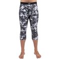 thumbnail image 1 of BLACKSTRAP Men's Skyliner Three-Quarter Baselayer Pant Tie Dye Black, M, 1 of 1