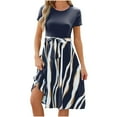 thumbnail image 2 of SDNall Robes pour Femmes Pull Tricoté Col en U avec Dentelle et Robe Pull à la Mode, 2 of 9