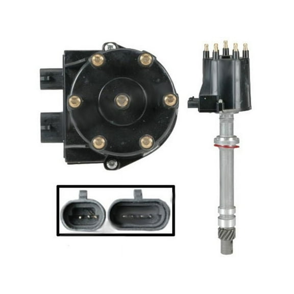 Ignition Distributor - Compatible with 1985 - 1986, 1988 - 1995 GMC C1500 4.3L V6 1989 1990 1991 1992 1993 1994