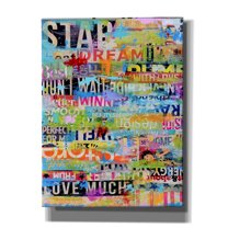Epic Graffiti 'Metro Mix 33 I' by Erin Ashley Canvas Wall Art, 12"x16"