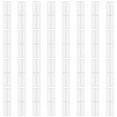 thumbnail image 3 of Shisuyan Plastic Label Holders Transparent 32Pcs 4.32X1.18X0.04In, 3 of 9