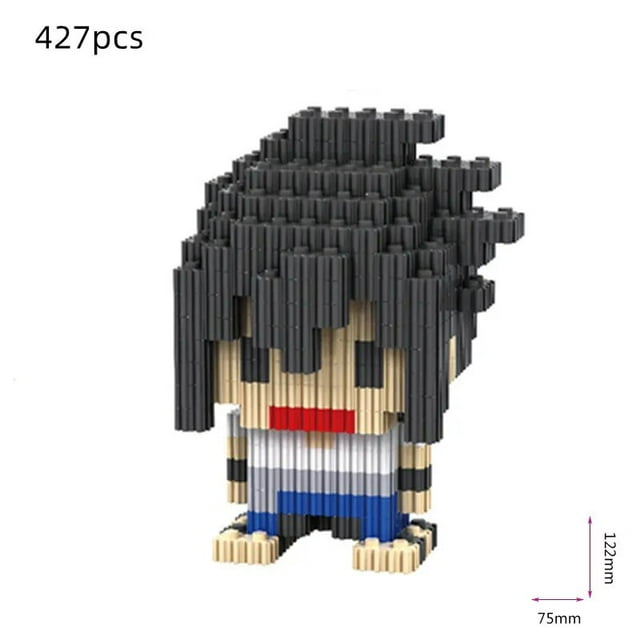 Blocs de Construction mini Anime Luffy Joe Ba Sorong Chopper Modèle 3D Bricolage Assemblage Modélisation Figurine Éducative Jouet