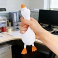 thumbnail image 6 of Dwellin Stretchy Duck Squeeze Toys Stress Relief Funny Fidget Toys for Adults and Kids Party Favors Gift for Birthday Christmas Classroom Prizes White, 6 of 6